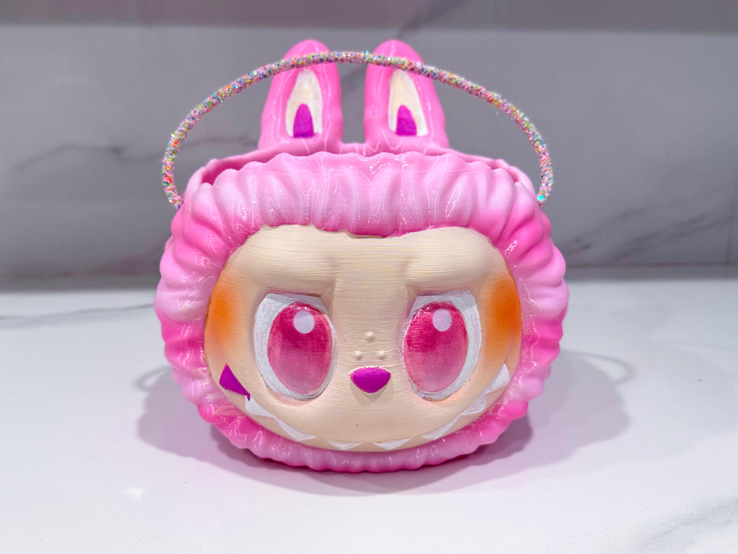 Labubu Inspired Halloween Bucket