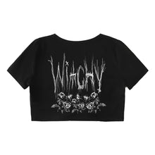Load image into Gallery viewer, Witchy Cropped Tee