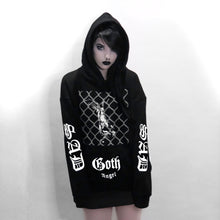 Load image into Gallery viewer, Goth Angel Hoodie