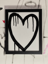 Load image into Gallery viewer, Black Bleeding Heart Painting