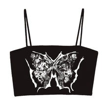Load image into Gallery viewer, Butterfly Crop Top