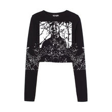 Load image into Gallery viewer, The Shape Long Sleeve Crop Tee